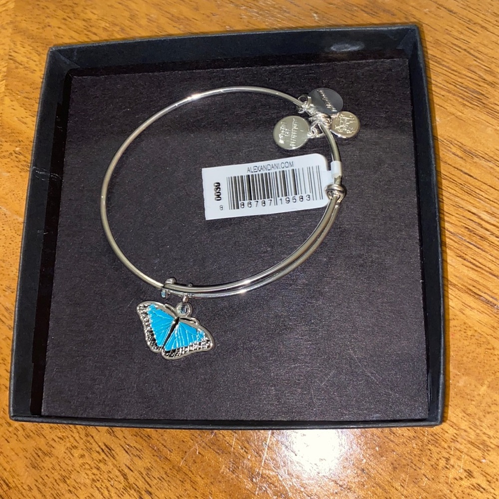 Alex and Ani butterfly bracelet